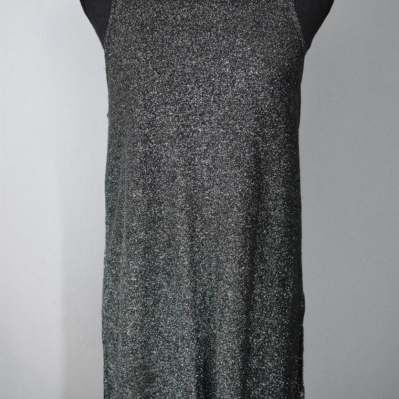Black and Mint Sparkle Tank Tunic - Picture 1 of 5